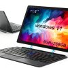 TPSPAD 11.6" Intel Celeron 2-in-1 Laptop Tablet Black-0