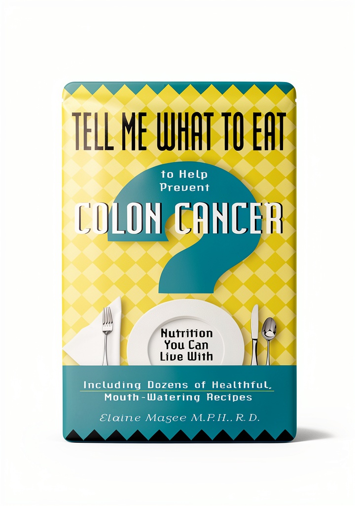 'Cover of Colorectal Cancer Nutrition Guide'