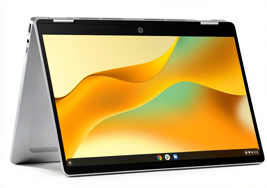 HP Chromebook x360 14-inch Full HD touchscreen display