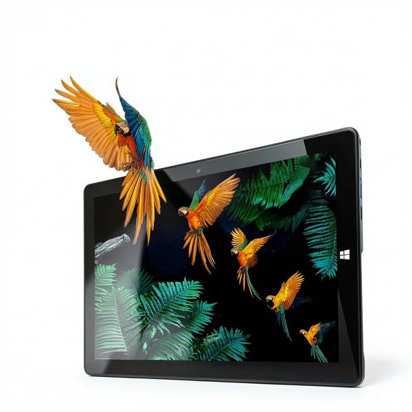 TPSPAD 11.6" Intel Celeron 2-in-1 Laptop Tablet Black-4