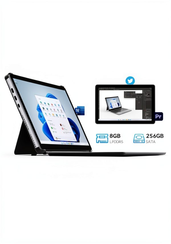 ADREAMER WinsPad 10 Pro 2-in-1 Tablet Laptop Grey-2