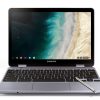 Samsung Chromebook Plus V2 12.2" Silver 2-in-1 Laptop with 128GB SSD-2