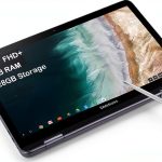 Samsung Chromebook Plus V2 12.2" Silver 2-in-1 Laptop with 128GB SSD-0