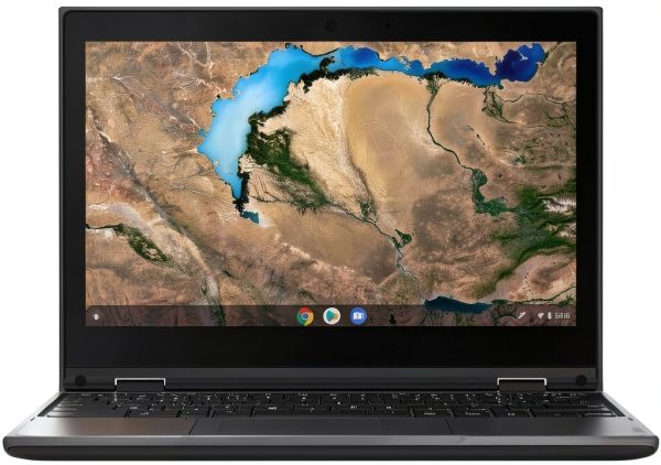 Lenovo Chromebook 300E 11.6-inch Touchscreen 2-in-1 Laptop Black-0
