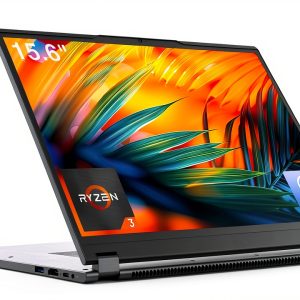 EYY 15.6" 2-in-1 Laptop Yoga 3200U Gray Convertible with Ryzen 3 3200U-0