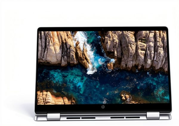 HP Chromebook Plus x360 14b 14‑Inch FHD 8GB 256GB UFS Silver 2‑in‑1-2