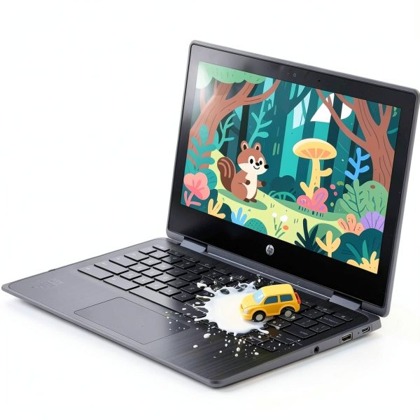 Chromebook 11 Fortis 8GB 128GB Black Convertible Laptop ist computers-3