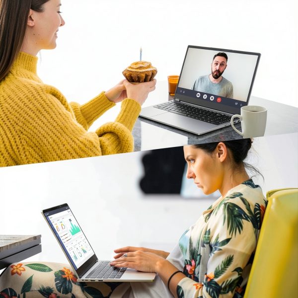 EYY 15.6" 2-in-1 Laptop Yoga 3200U Gray Convertible with Ryzen 3 3200U-7