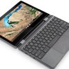 Lenovo Chromebook 300E 11.6-inch Touchscreen 2-in-1 Laptop Black-1