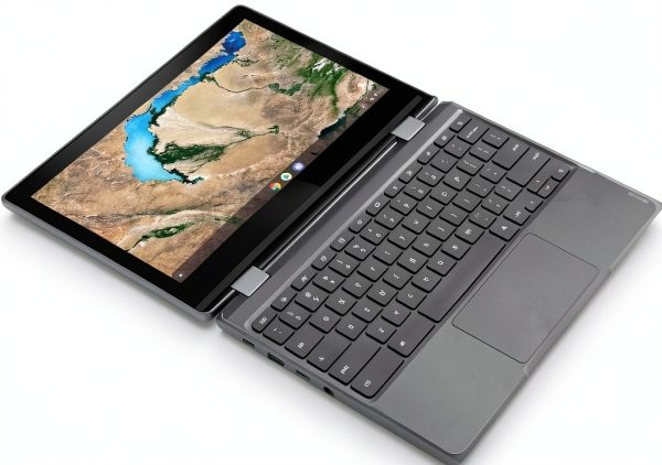 Lenovo Chromebook 300E 11.6-inch Touchscreen 2-in-1 Laptop Black-1