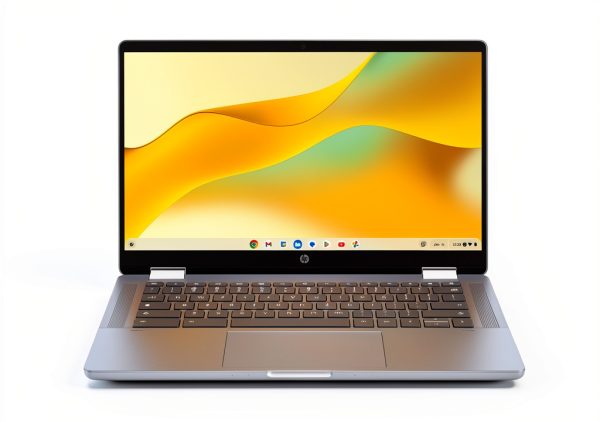 HP 14-inch Chromebook 2-in-1 Laptop Blue 14b-cd0130wm with Intel N100-0