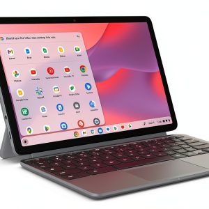 Lenovo Chromebook Duet Luna Gray 10.95" WUXGA IPS 2-in-1 with 64GB SSD-0
