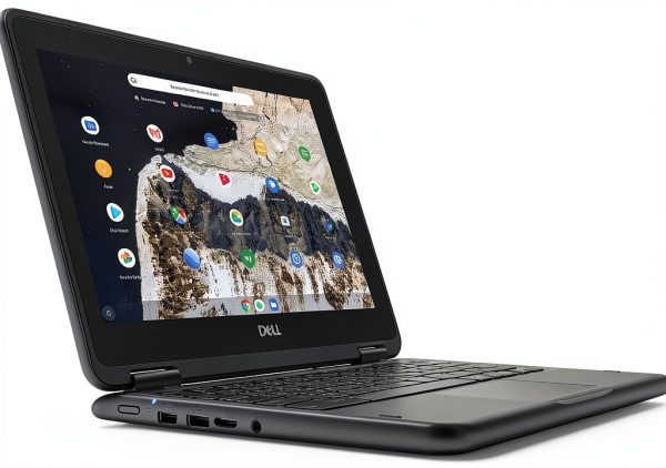 Dell Chromebook 3100 2-in-1 11.6" Touch Laptop Black with 4GB RAM-5