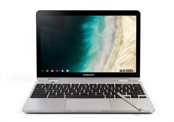 Samsung Chromebook Plus 2-in-1 12.2" Light Titan 64GB SSD-0
