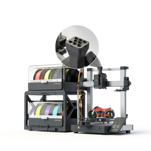 Anycubic Kobra 3 V2 Combo 3D Printer Smart Multicolor 600mm/s Speed-1