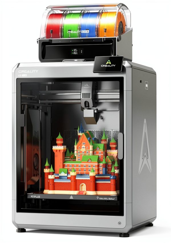 Creality K2 Plus Combo 3D Printer 350mm Multi-Color Auto Leveling-0