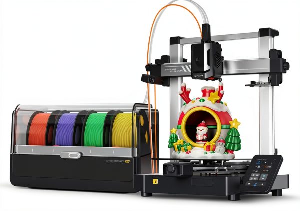 Anycubic Kobra 3 V2 Combo 3D Printer Smart Multicolor 600mm/s Speed-0