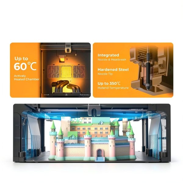 Creality K2 Plus Combo 3D Printer 350mm Multi-Color Auto Leveling-3