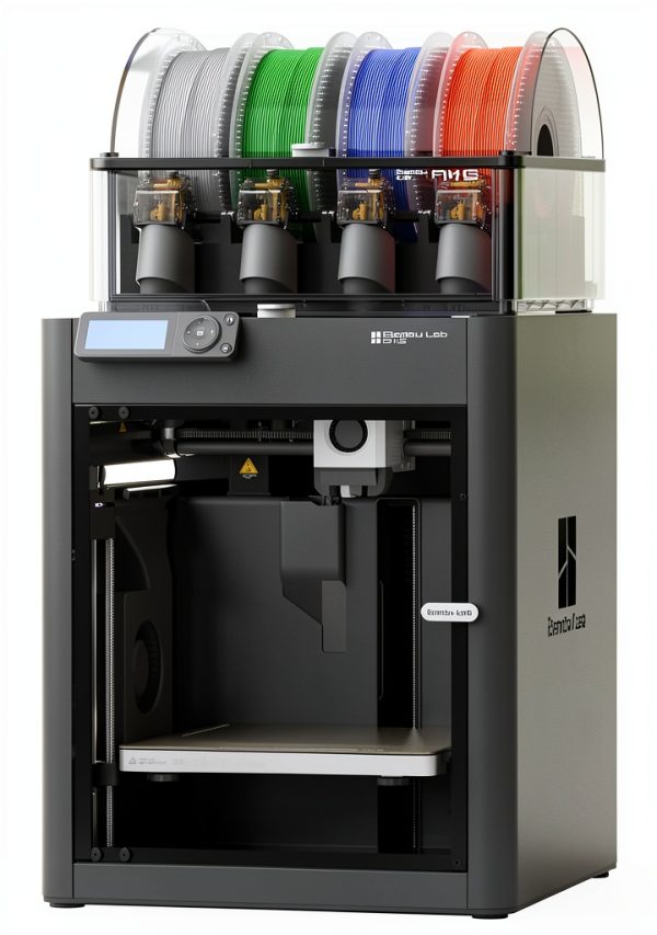 Bambu Lab P1S Combo 3D Printer with AMS Support Up to 16 Colors-0